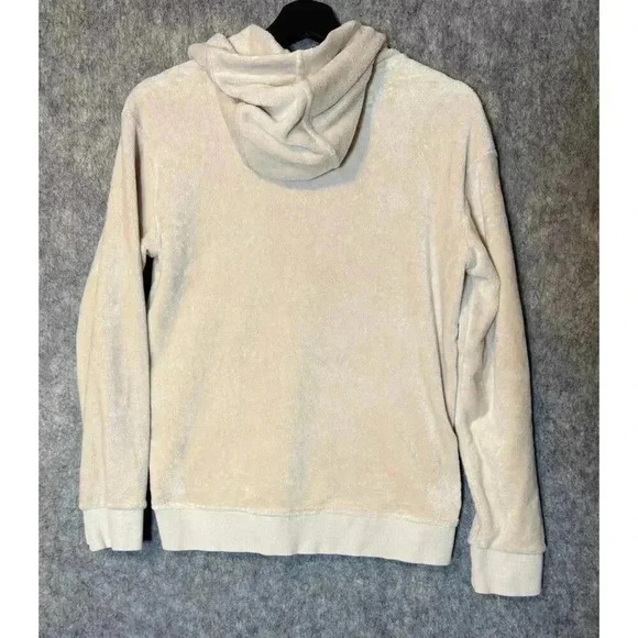 Athleta Girl Feelin Great Chantilly Cream Fleece Hoodie XXL - Picture 4 of 7